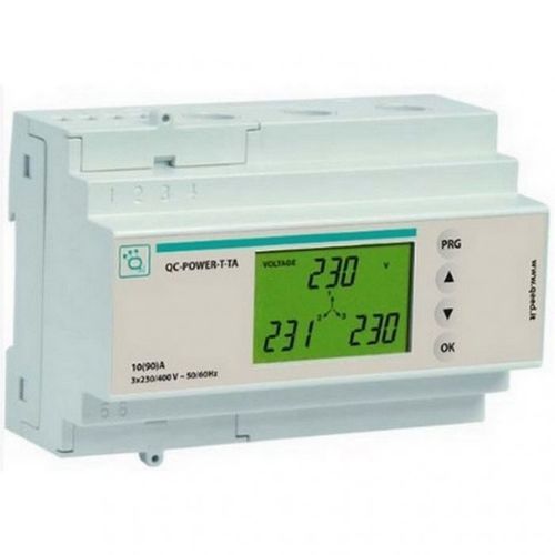 Compteur d'énergie électrique triphasé - QC-POWER-T-TA - qeed - sur rail DIN / RS-485 / Modbus