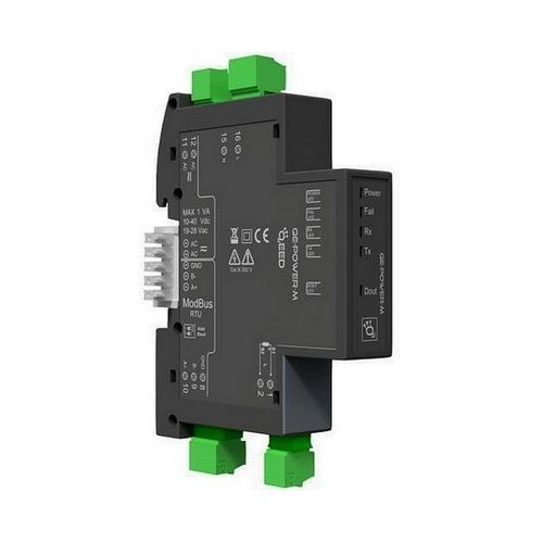 Compteur d'énergie électrique monophasé - QE-POWER-M - qeed - sur rail DIN / RS-485 / Modbus