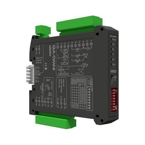 Convertisseur de signal analogique - QA-OMNI - qeed - universel / numérique / sur rail DIN