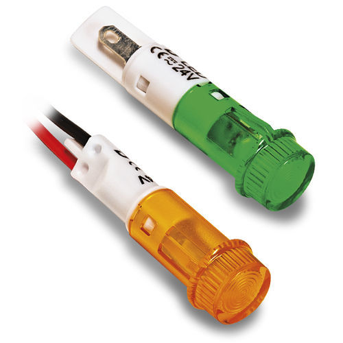 Voyant permanent - D-201 - DELECSA - à LED / monté sur panneau / IP64