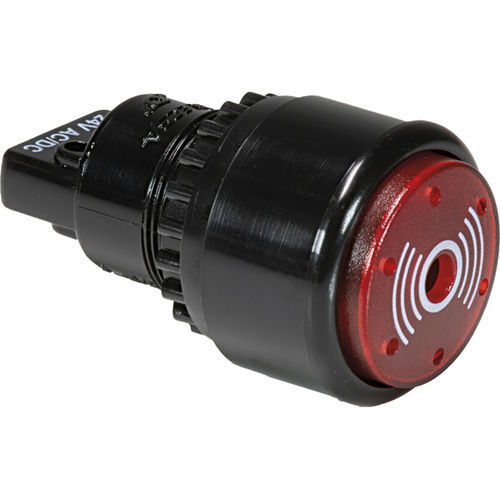 Buzzer d'alarme IP54 - D-704 - DELECSA - à montage sur tableau / avec feu à LED