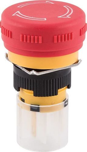 Bouton poussoir coup de poing - D-7609A - DELECSA - d'arrêt d'urgence / IP55 / 1NO