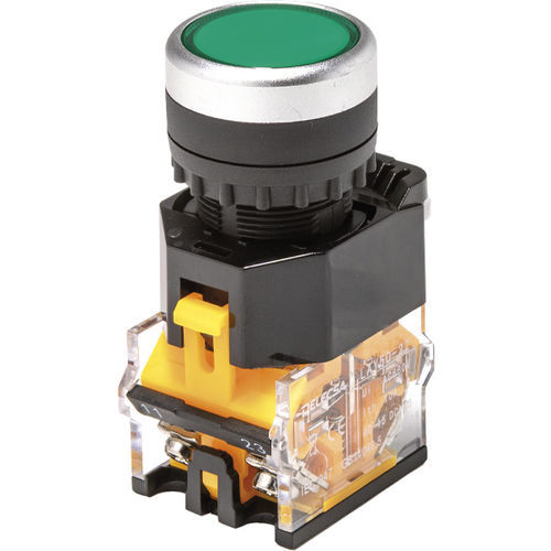 Bouton poussoir à ressort - D-7500 - DELECSA - résistant aux UV / IP55 / robuste