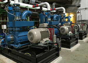 Groupe de vide lubrifié - GIEFFE SYSTEMS Srl - industriel / ATEX