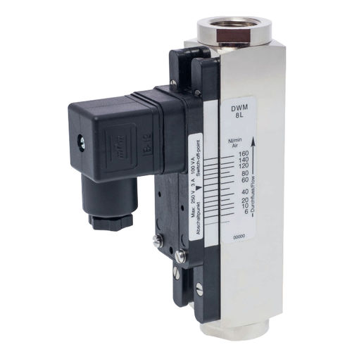 Débitmètre à flotteur - DWM-L - Meister Strömungstechnik GmbH - volumique / pour gaz / DN25 - 1"