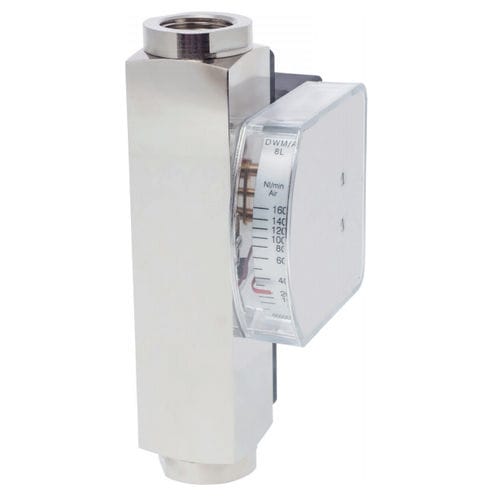 Débitmètre à flotteur - DWM/A-L - Meister Strömungstechnik GmbH - volumique / pour gaz / DN25 - 1"