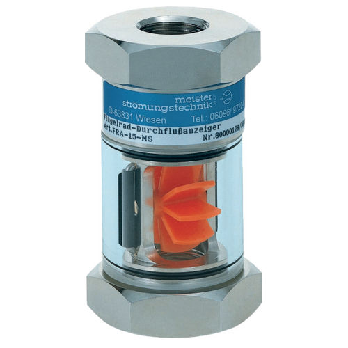 Indicateur de débit - FRA series - Meister Strömungstechnik GmbH - à rotor / en ligne