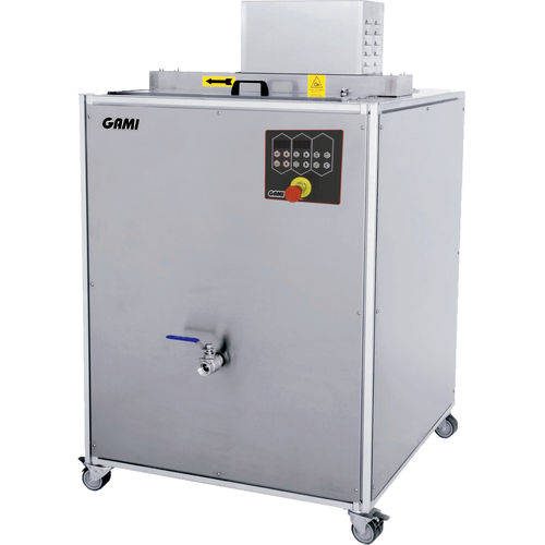 Cuve de stockage - TS120 - GAMI s.r.l. - de fonte de chocolat / en métal / verticale