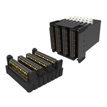Connecteur d'alimentation électrique - EXAMAX2® - FCI - mezzanine / de fond de panier / pour l'industrie