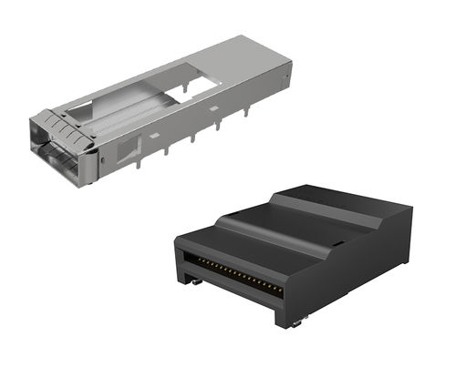 Connecteur de données - FCI - PCB / QSFP-DD / à souder