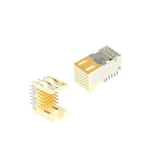 Connecteur carte à carte - Metral® series - FCI - CMS / de fond de panier / carré