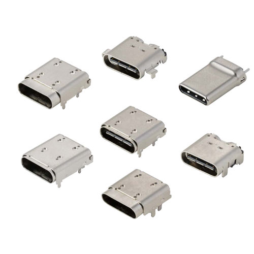 Connecteur de données - Type C series - FCI - USB / carré / push-pull