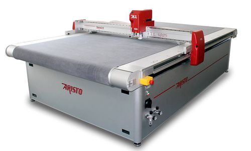 Machine de découpe à couteau - ARISTOMAT TL C - ARISTO Graphic Systeme GmbH & Co. KG - pour métal / CNC / à pont