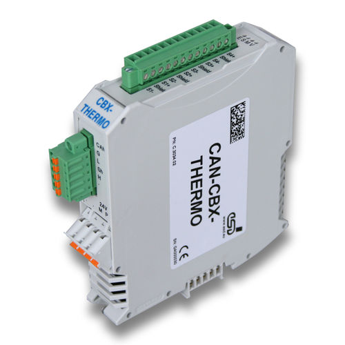 Module d'entrée analogique - CAN-CBX-Thermo - esd electronics gmbh - CANopen / CAN Bus / à 4 E