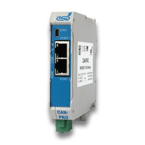 Passerelle de communication - CAN-PN/2 - esd electronics gmbh - industrielle / CAN / ProfiNet