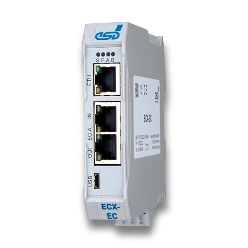Pont via Ethernet - ECX-EC - esd electronics gmbh - EtherCAT