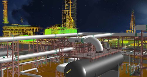 Logiciel de mesure - CloudWorx for Intergraph Smart® 3D - Hexagon PPM - de modélisation / de conception / de réseau