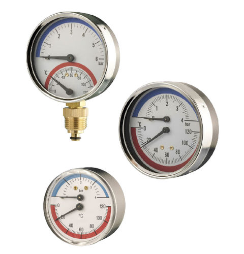 Manomètre analogique - CPT - PCI INSTRUMENTS LTD - fileté / en acier inoxydable / à tube de Bourdon
