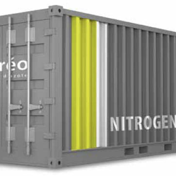 Générateur d'azote pur - Contenair Azote - AIRTECH & OENOMECA - ultra pur / pour applications de haute pureté / inerte