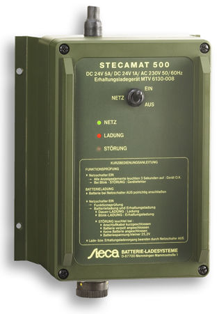 Chargeur de batterie à pose murale - Stecamat 500 - Steca - plomb-acide / pour véhicule électrique / automatique