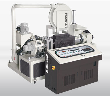 Ligne d'extrusion de recyclage de matières plastiques - RP series - Polystar Machinery Co., Ltd. - pour PE / pour films et sacs