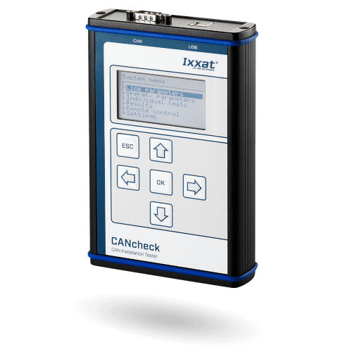 Testeur de batterie - CANcheck - IXXAT Automation - portatif