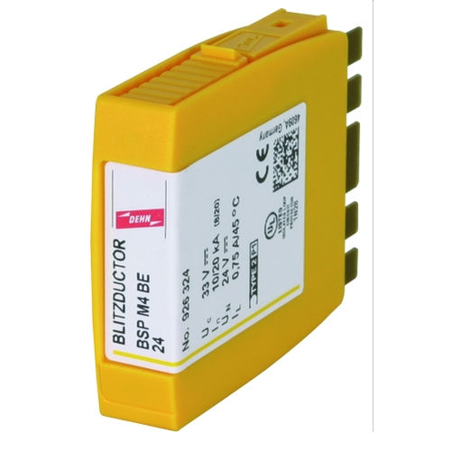 Parafoudre de type 2 - BSP M4 BE series - DEHN + SÖHNE - pour réseaux de données / multipolaire / universel