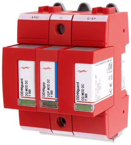 Parafoudre de type 2 - DG ME DC Y 1000 FM - DEHN + SÖHNE - d'installation électrique / de télésignalisation / pour alimentation continue