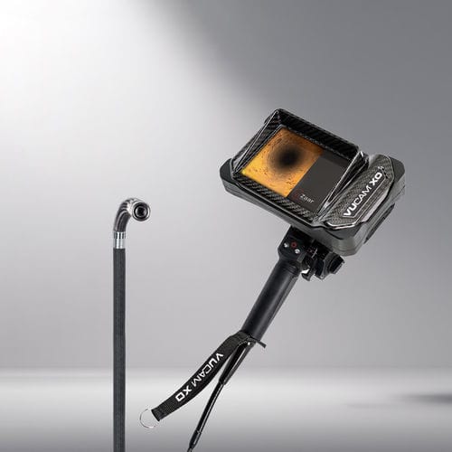 Vidéo-endoscope flexible - VUCAM® XO series - VIZAAR - pour inspection de moteur à turbine / pour produits alimentaires / pour moteur