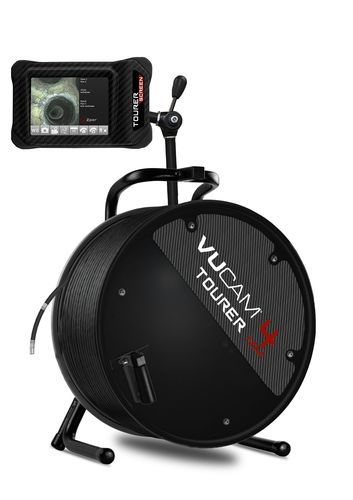 Vidéoscope flexible - VUCAM TOURER - VIZAAR - pour inspection de moteur à turbine / pour produits alimentaires / pour moteur