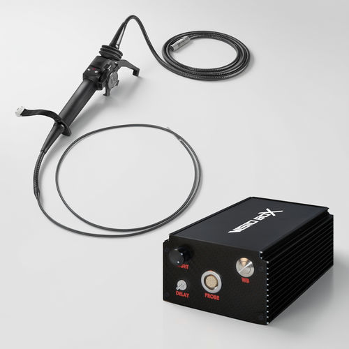 Vidéoscope flexible - VISIO BOX - VIZAAR - pour inspection de moteur à turbine / pour caméra / pour produits alimentaires