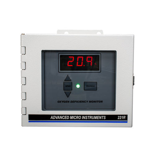 Détecteur d'azote - MODEL 221R - Advanced Micro Instruments - d'oxygène / de dioxyde de carbone / étanche