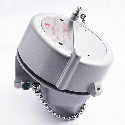 Tête de raccordement pour capteur de température - 1110PA series - PUSHNA INTERNATIONAL - aluminium / thermocouple / RTD
