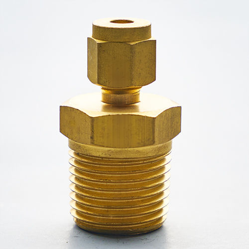 Raccord hydraulique - CF5018BR - PUSHNA INTERNATIONAL - fileté / à compression / en laiton