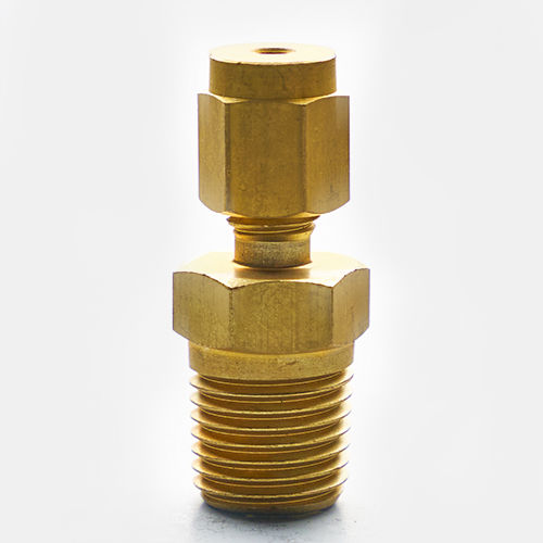 Raccord hydraulique - CF2512RB - PUSHNA INTERNATIONAL - fileté / à compression / en laiton
