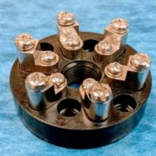 Bloc de jonction pour montage sur panneau - 8072  - PUSHNA INTERNATIONAL - à connexion à vis / pour capteur de température / pour thermocouple