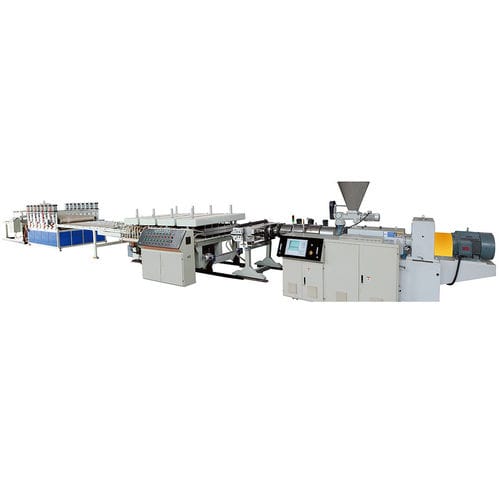 Ligne d'extrusion double vis - YF series - Jiangsu Xinrongplas Machinery Co., Ltd - de panneaux / pour PP / pour PVC