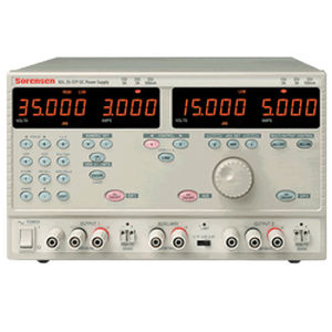 Alimentation électrique benchtop - XDL  - AMETEK Programmable Power - DC / à triple sortie / de laboratoire