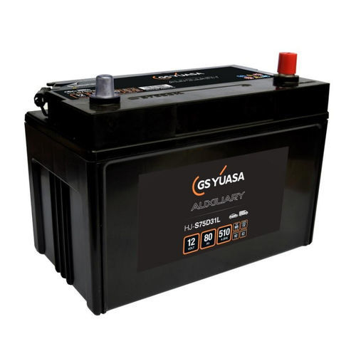 Batterie AGM - HJ-S75D31L - GS Yuasa - de bloc / 12 V / pour véhicule électrique