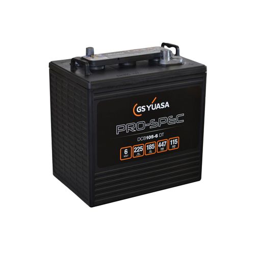 Batterie AGM - DCB105-6(DT) - GS Yuasa - de bloc / 6 V / pour véhicule électrique