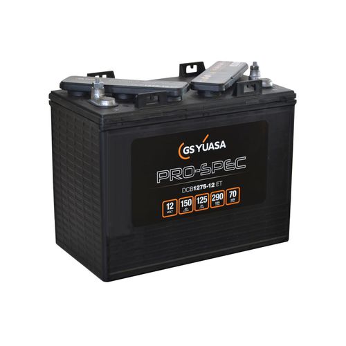Batterie AGM - DCB1275-12(ET) - GS Yuasa - de bloc / 12 V / pour véhicule électrique