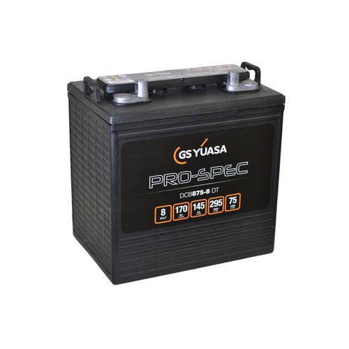 Batterie AGM - DCB875-8(DT) - GS Yuasa - de bloc / pour véhicule électrique / à décharge profonde
