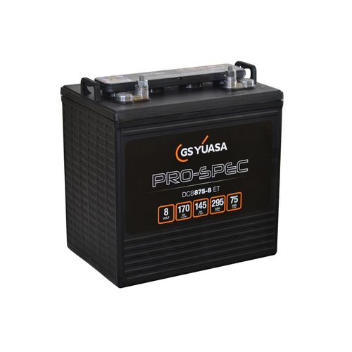 Batterie AGM - DCB875-8(ET) - GS Yuasa - de bloc / pour véhicule électrique / longue durée de vie