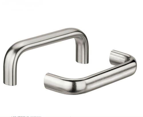Poignée étrier - Serie EO - Rohde AG - pour porte / en acier inoxydable / ovale