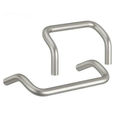 Poignée tubulaire - EM 12 - Rohde AG - pour porte / en inox