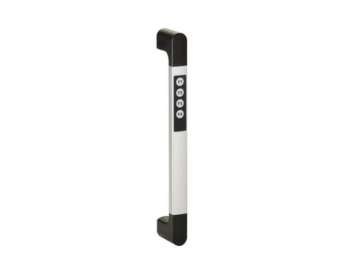 Poignée fonctionnelle - FG4-E - Rohde AG - pour porte / en aluminium / avec fonction de commutation électrique