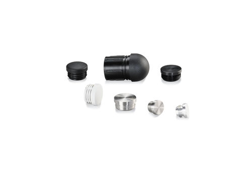 Bouchon rond - RK series - Rohde AG - mâle / aluminium / pour tubes