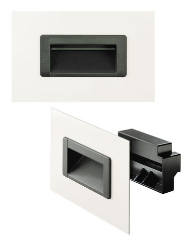 Poignée cuvette - KM series - Rohde AG - pour porte / en plastique / ergonomique