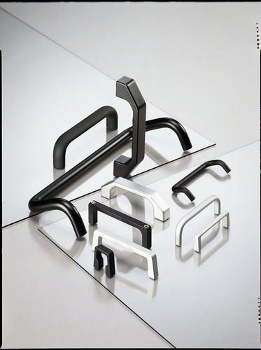 Poignée étrier - Rohde AG - pour porte / en aluminium / en U