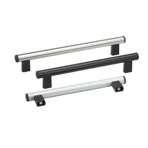 Poignée tubulaire - U1 series - Rohde AG - pour porte / en aluminium / en inox